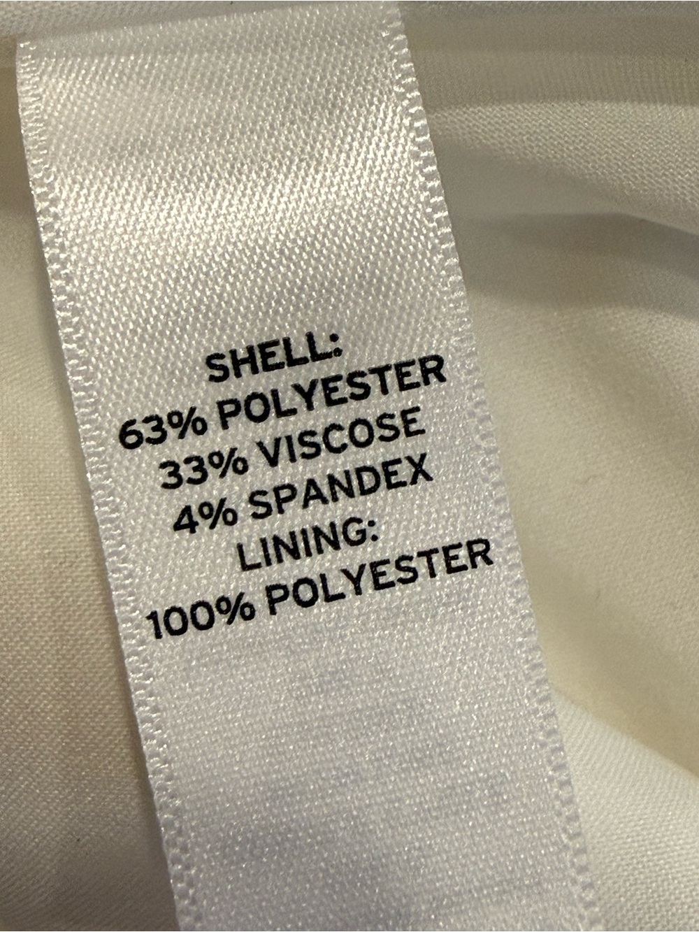 NWT Valette Ivory A-Line Mini Skirt - Picture 8 of 9